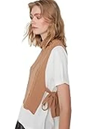 Trendyol Dames Side Baglama Detailed Knitwear Sweater, , L, , L