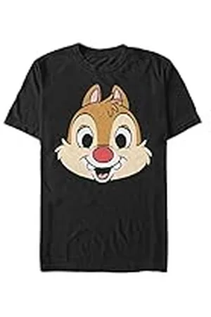Disney Classics Mickey & Friends - Dale Big Face Unisex Crew neck T-Shirt Black L