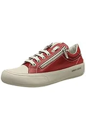 Candice Cooper Rock Deluxe Zip veterschoenen derby voor dames, Rood, 35 EU