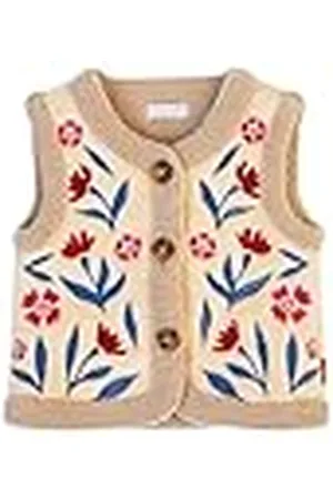 Noppies Baby-meisjes gilet ferin mouwloze trui, , 56 cm