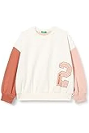 Benetton Tricot G/C M/L 35TMC108L Pullover , El Meisjes