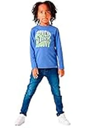Garcia Kids Jongens T-shirt met korte mouwen, Blue Bird, 92/98, , 92 cm