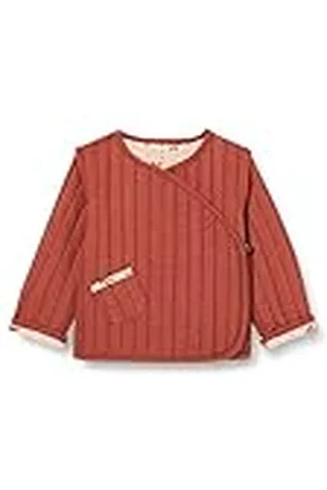 Noppies Baby Babymeisjes meisjes Indoor Jacket Lubbock omkeerbaar gebreid jack, Henna-P635, 56