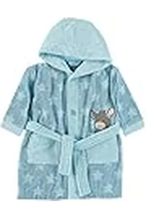 Sterntaler Uniseks babybadjas Emmi badjas, middenblauw, 98-104, , 98-104