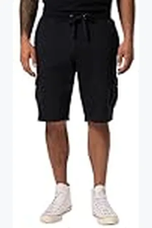 JP 1880 Heren grote maten grote maten Menswear L-8XL JP1880 Sweat-Cargobermuda, elastische tailleband, cargozakken, tot 7 XL 805708, , XL