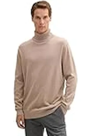 TOM TAILOR Basic coltrui voor heren van katoen, , S