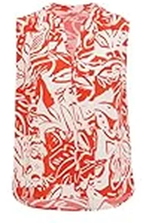 QS by s.Oliver Blouses top, Orange, 36