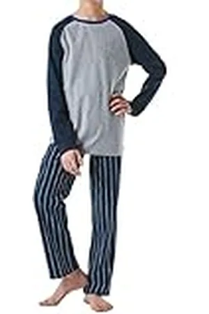 Schiesser Lange pyjama voor jongens, organisch katoen, pyjamaset, , 152
