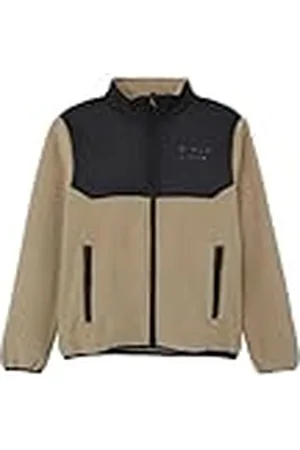 NAME IT NKNMEEKO Fleece Jacket 1 Fleecejack, Crockery, 134, , 134 cm