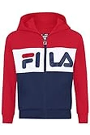 Fila Unisex Baar-ebenhausen Blocked Zip Hoody voor kinderen, , 86-92