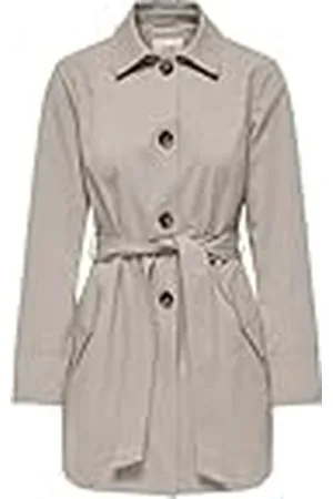 JDY Isadora Trenchcoat Otw Hab, , XS