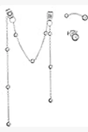 ANJEWELS Oorbellen paar van BRINCOS, AÇO AB.EP006 merk, Eén maat, Niet-edele metalen, Geen edelsteen
