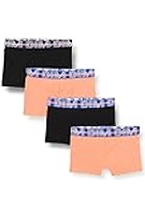 Dim Boxershorts voor jongens (verpakking van 4), of/Nr/Nr/of, 5 jaar