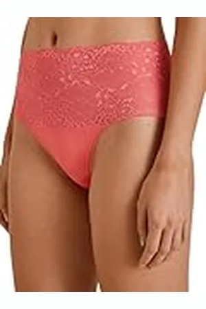 Calida Sensual Secrets Slip voor dames, hoge taille, brede, transparante kanten tailleband, , 48-50
