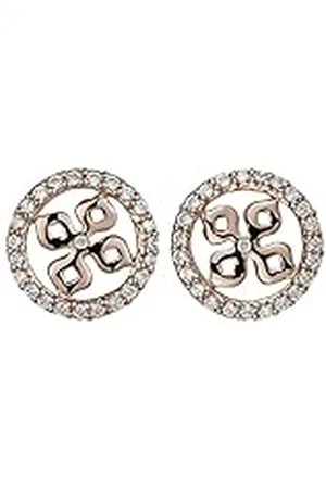 ORPHELIA Dames oorbellen 925 zilver zirkonia wit - ZO-5239/1