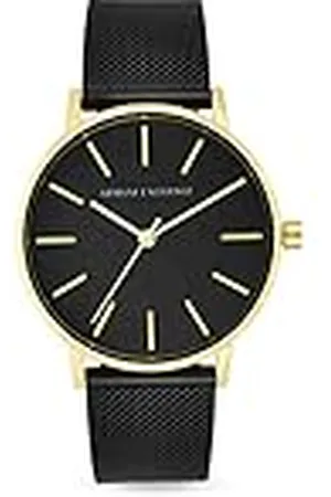 Armani Exchange Roestvrijstalen Mesh Horloge met Drie Wijzers