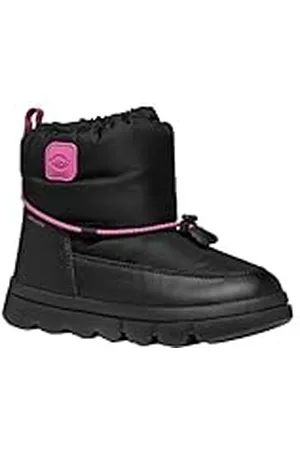 Geox Meisje Willaboom Girl B A Sneeuwlaarzen, zwart fuchsia, 37 EU
