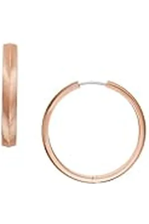 Fossil Elliott Bloemen Sterling Zilver Druppelvormige Oorbellen