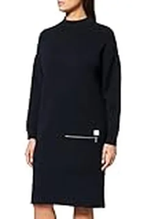 Comma, CI Casual damesjurk, marineblauw, 40