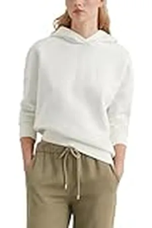 Marc O’ Polo Marc OPolo Denim Dameshoodie van biologisch katoen met gevoerde capuchon, , XS