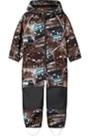 NAME IT Nmmalfa08 Softshell Suit Aop1 Fo Noos regenpak jongens, , 86