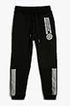 Koton Jongens Jogger Sweatpants Trekkoord Zakken Gedrukt Detail, , 9-10 Jahre