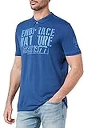 Camel Active Poloshirt voor heren, blauw, S