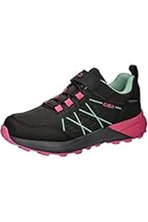 CMP Kids Hulysse WP Shoe, Wandelschoenen voor kinderen, uniseks, Zwart, 35 EU