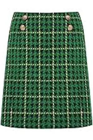 Joe Browns Dames geruit co-ord pak A-lijn minirok, , 16, , 42