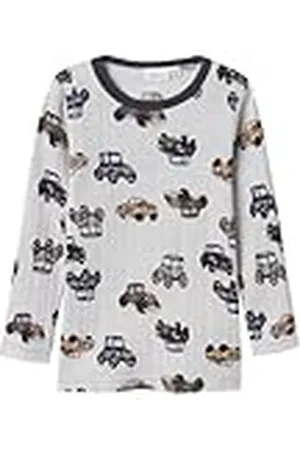 NAME IT Jongens Nmmwang Wool Needle Ls Top Noos shirt met lange mouwen, , 104 cm