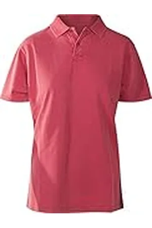 Urban classics Garment Dye Pique Poloshirt voor heren, , M