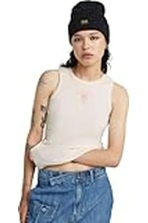 G-Star RAW Racerback Ribbed Slim Tank Top Wmn, , XXL