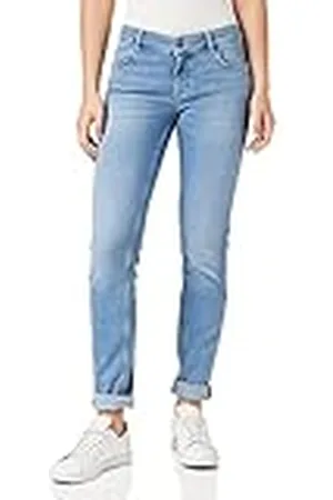 Marc O’ Polo Marc OPolo Jeansbroek voor dames, met stretchaandeel, slim fit, , 27W / 32L