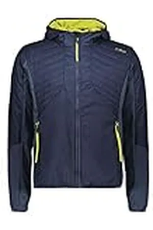 CMP Herenjas met capuchon, extra licht en gewatteerd met Primaloft Black Eco jas