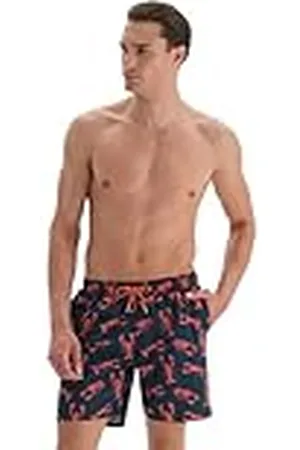 Dagi Heren bedrukte zwemshorts, , L