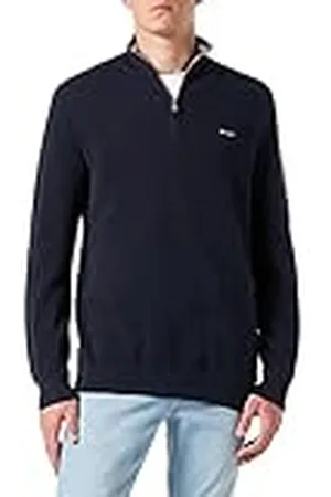 GANT Heren Cotton Pique Halve Zip Pullover, , XS