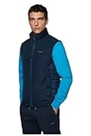 Hackett Heren Essential Polo Jacket, Blauw (Navy), 3XL, , 3XL
