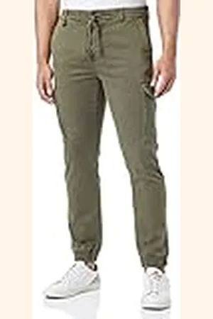Camel Active Heren 476235/8F23 broek, olijfbruin, 32W/32L