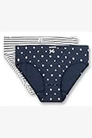Sanetta Rioslip voor meisjes in dubbelverpakking, blauwe slip, , 140 cm