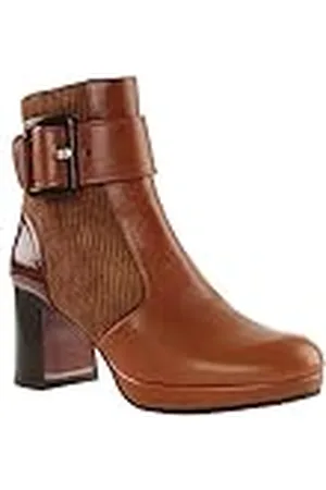 Chie Mihara Dames Haki40 Fashion Boot, Brown, Dark Brown, 40 EU, , 40 EU
