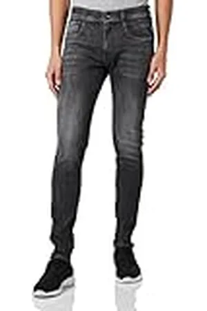 Replay Heren Bronny Aged Jeans, 097, donkergrijs, 32W / 30L