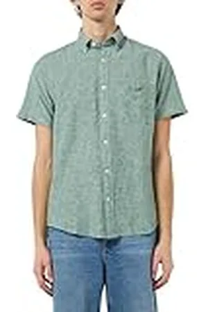 GANT REG COTTON LINEN SS SHIRT, , 3XL