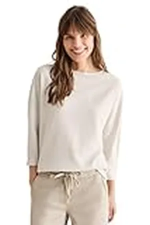 CECIL Dames kort melange shirt, , L