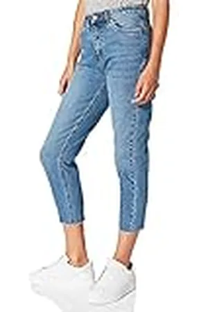 VERO MODA Dames Jeans Vmbrenda Hr Straight A Cut Gu385 Ga Noos, ,27W / 32L