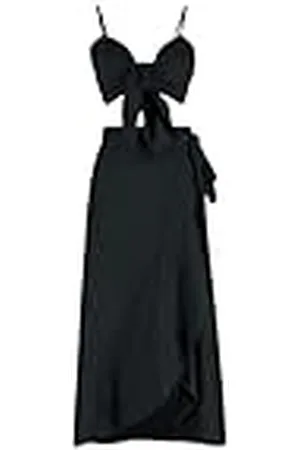 Trendyol Dames vrouw effen geweven tweedelige set shirt, , 40