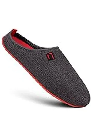 Nanga Volwassenen - uniseks wollen pantoffels voor dames en heren, vilten pantoffels met antislip rubberen zool, warme slippers van wolvilt, uitneembaar voetbed, , 39 EU