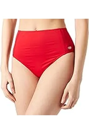 Haute Pression Dames R8008 bikinibroekje, rood, 50 maat lang EU, Rood, 44 tall