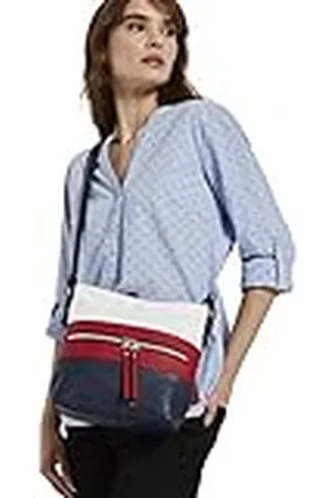 TOM TAILOR Ellen schoudertas voor dames, verpakking van 2 stuks, , 25,5x5,5x23,5, 002746