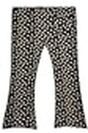 Koton Babygirls Flare Flower Printed Pocket Detail Ribbed Leggings, , 18-24 Monate