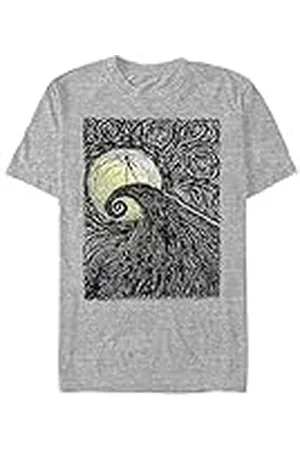 Disney Classics Nightmare Before Christmas - Spiral Hill Unisex Crew neck T-Shirt 2XL